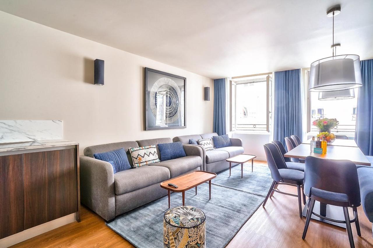 130 - Urban Brand New 110M2 Flat In Montorgueil Apartment Paris Bagian luar foto