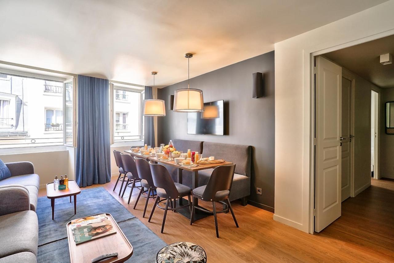 130 - Urban Brand New 110M2 Flat In Montorgueil Apartment Paris Bagian luar foto