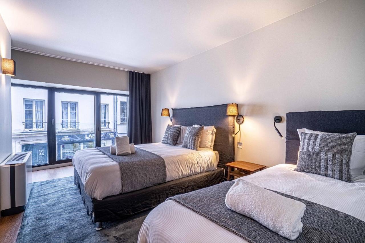 130 - Urban Brand New 110M2 Flat In Montorgueil Apartment Paris Bagian luar foto