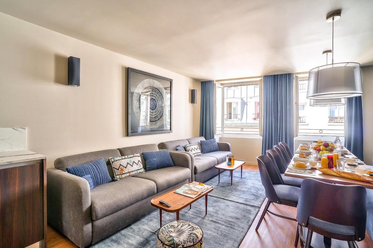 130 - Urban Brand New 110M2 Flat In Montorgueil Apartment Paris Bagian luar foto