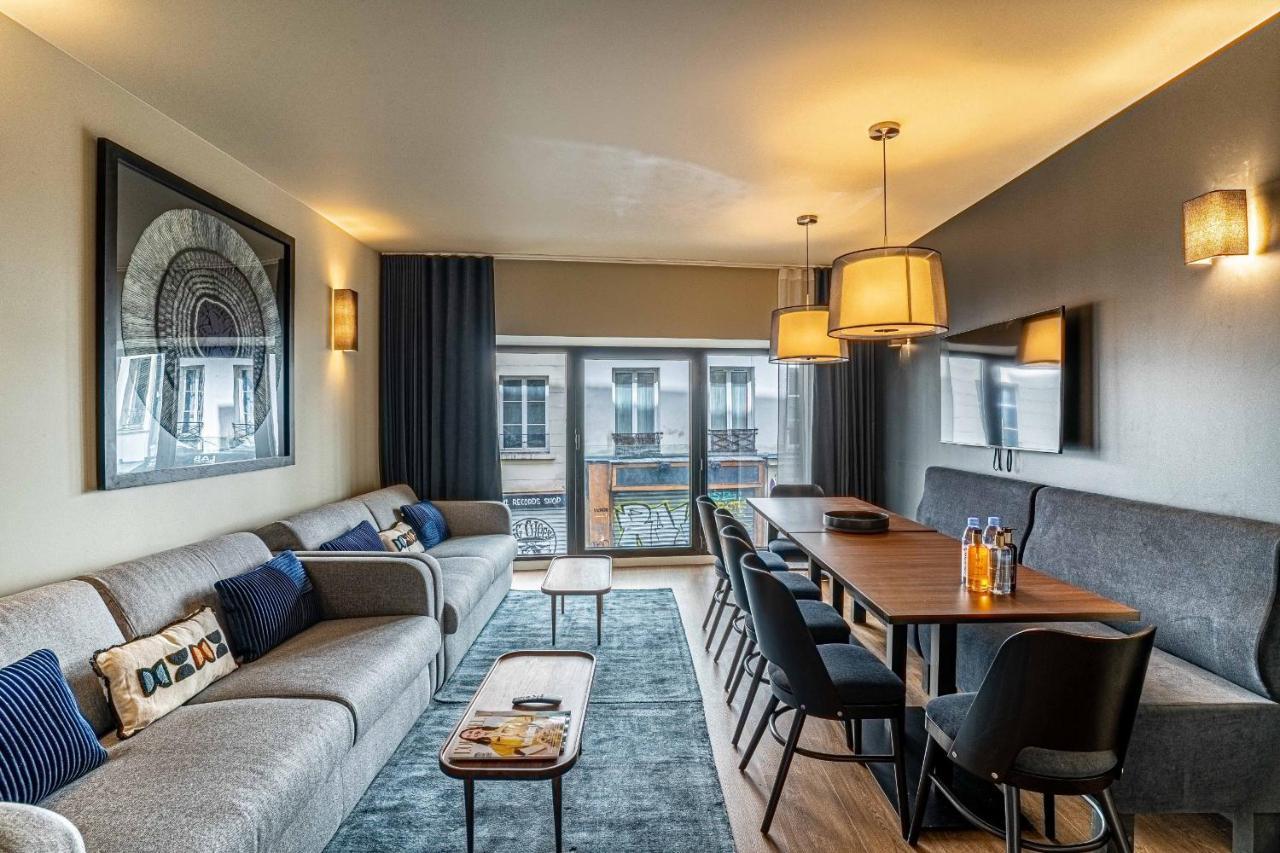 130 - Urban Brand New 110M2 Flat In Montorgueil Apartment Paris Bagian luar foto