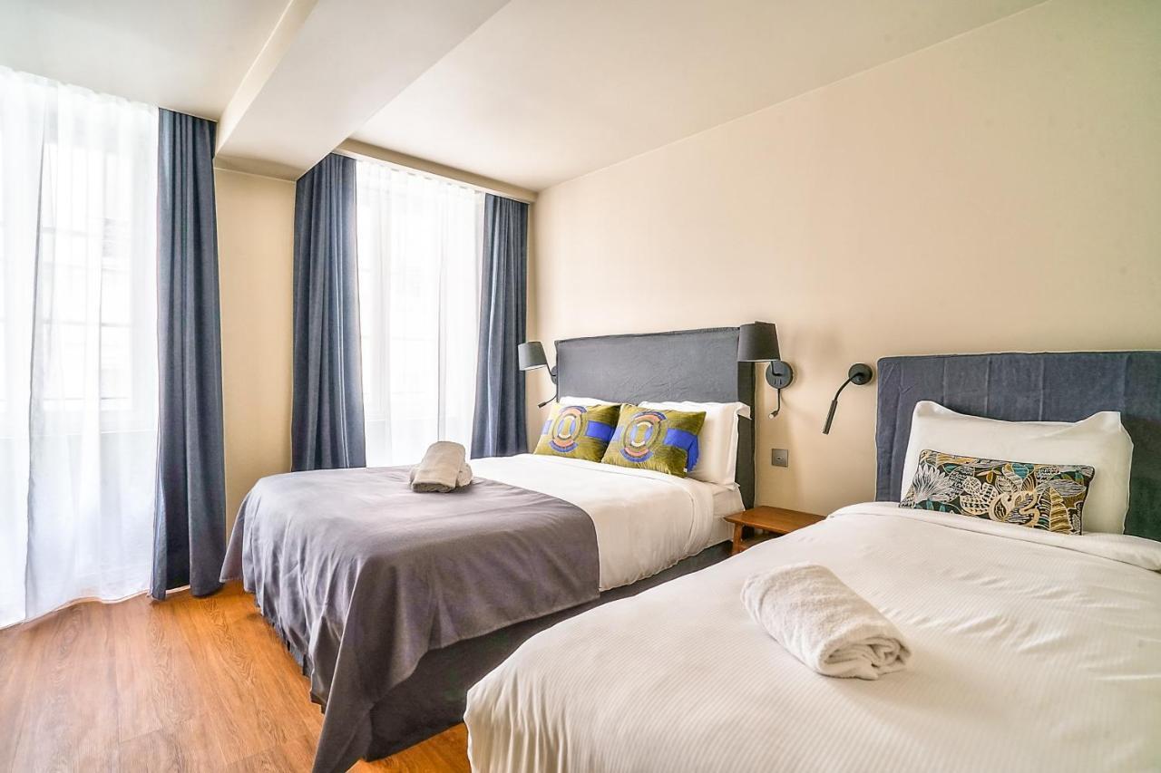 130 - Urban Brand New 110M2 Flat In Montorgueil Apartment Paris Bagian luar foto