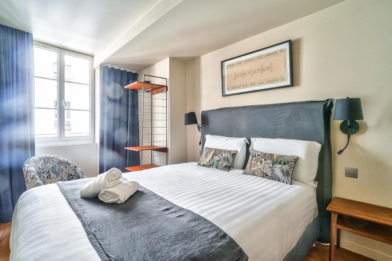 130 - Urban Brand New 110M2 Flat In Montorgueil Apartment Paris Bagian luar foto