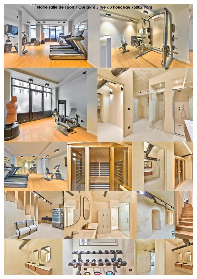 130 - Urban Brand New 110M2 Flat In Montorgueil Apartment Paris Bagian luar foto